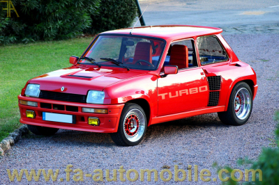 Renault 5 Alpine Red